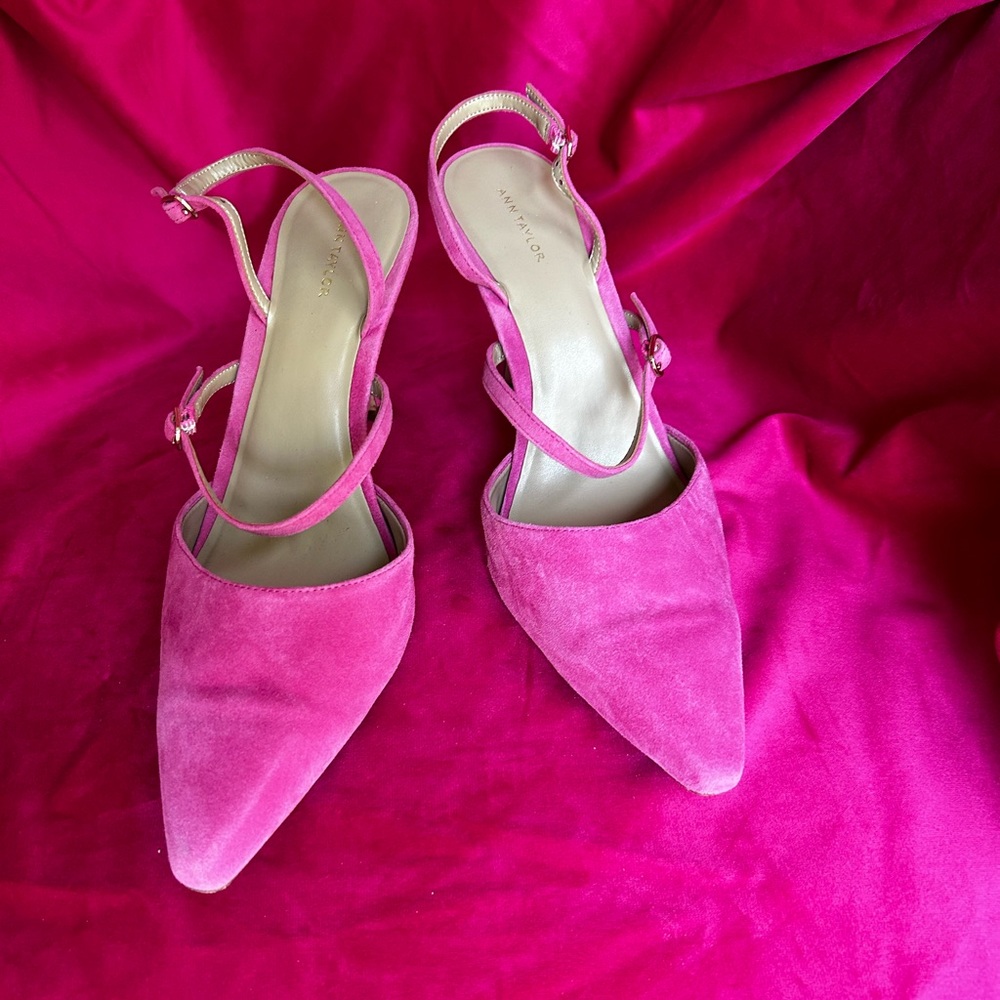 Ann Taylor slingback heel